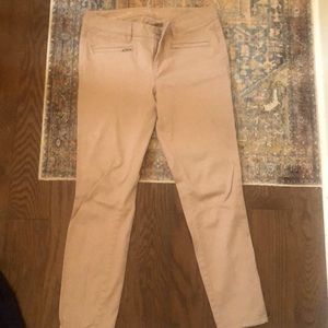 LOFT skinny ankle mauve pants
